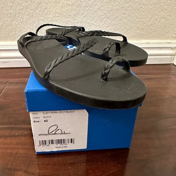 Ancient Greek Sandals Eleftheria Jelly Sandals - Size 40EU / 10US - Picture 6 of 6